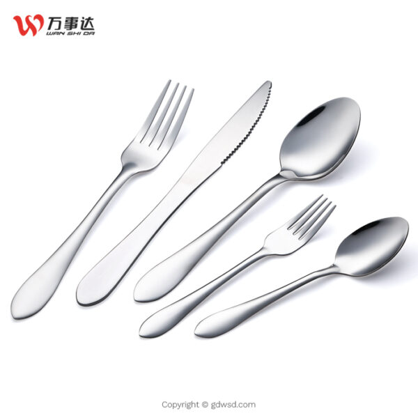 factory silver flatware european western restaurant cutlery