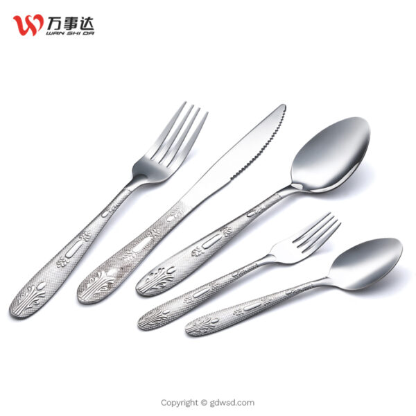 custom european western restaurant cutlery for wedding
