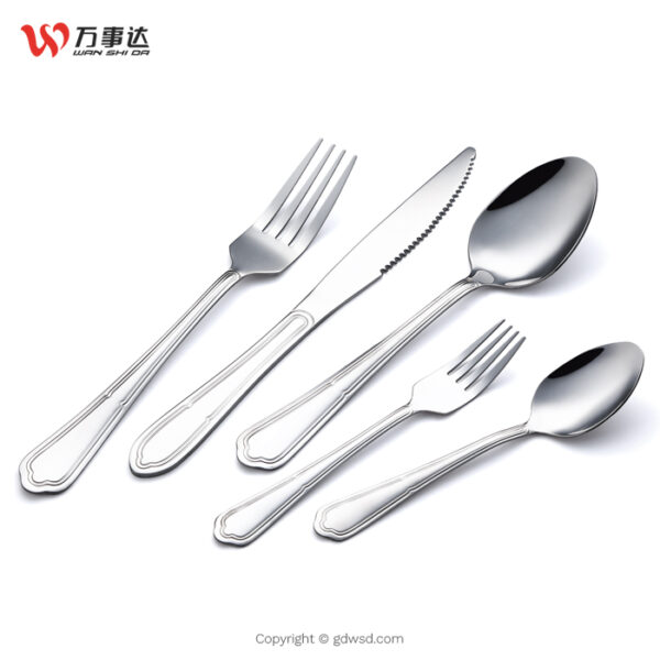 made silver dinner spoons forks and knife cutlery sets