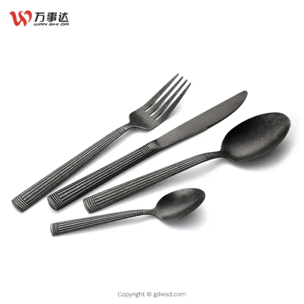 Buy Wholesale Stainless Flatware Bulk Black Flatware Sets – Premium Supplier for Modern Dining & Events
